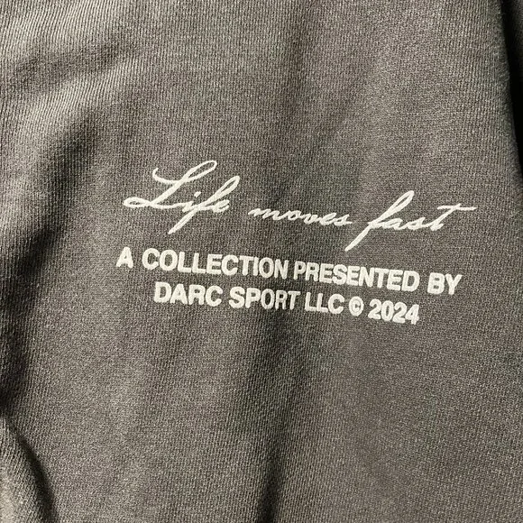 DARC SPORT "Wolves Forever" Zipper Gray Heavyweight Zipper Hoodie - Picture 5 of 7